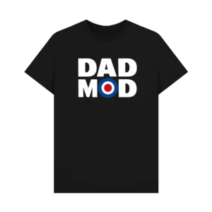 Men’s Dad Graphic T-Shirt Retro Target Style Print Casual Cotton Tee Fathers Day Gift UK
